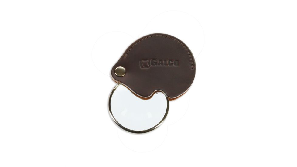 Galco Magnifying Glass, Loupe With Case Dark Havana SL815DH