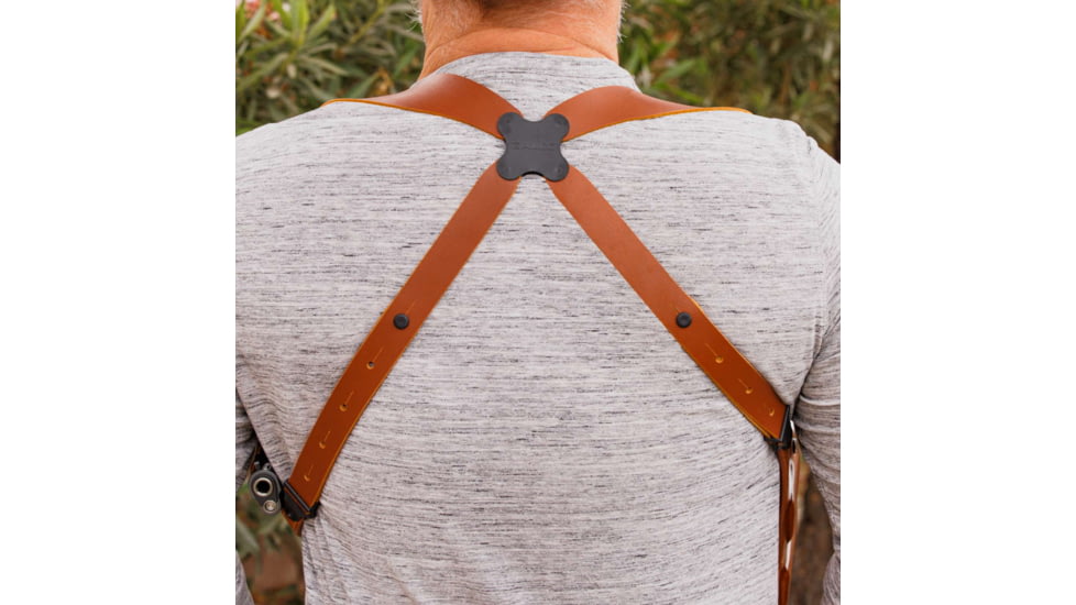 Galco Masterbilt Slabside Perfection Shoulder System Stow-N-Go IWB Holster, Leather, COLT 3 1/2in, Tan, SP212R