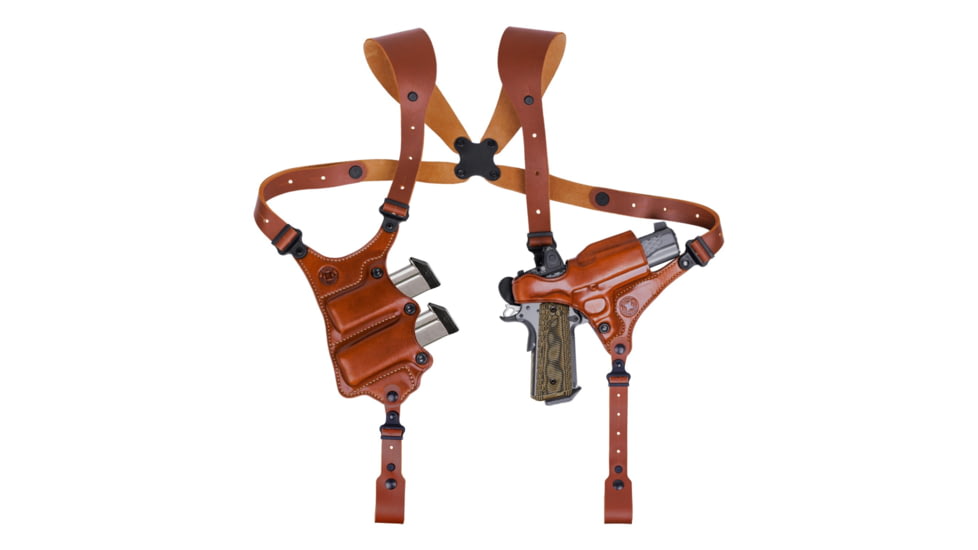Galco Masterbilt Slabside Perfection Shoulder System Stow-N-Go IWB Holster, Leather, COLT 3 1/2in, Tan, SP212R