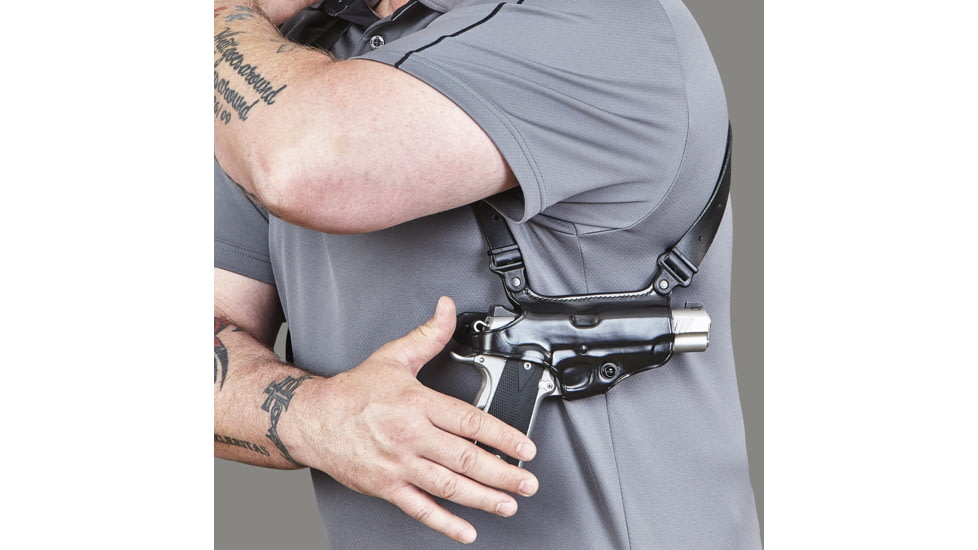 Galco Miami Classic Shoulder System Right Hand - Black MC290B