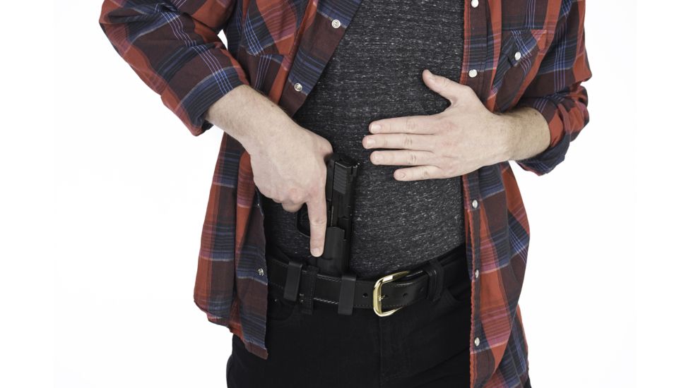 Galco Paragon IWB Holster, Glock 19/23/32, Ambidextrous, Kydex, Black, PAR226B