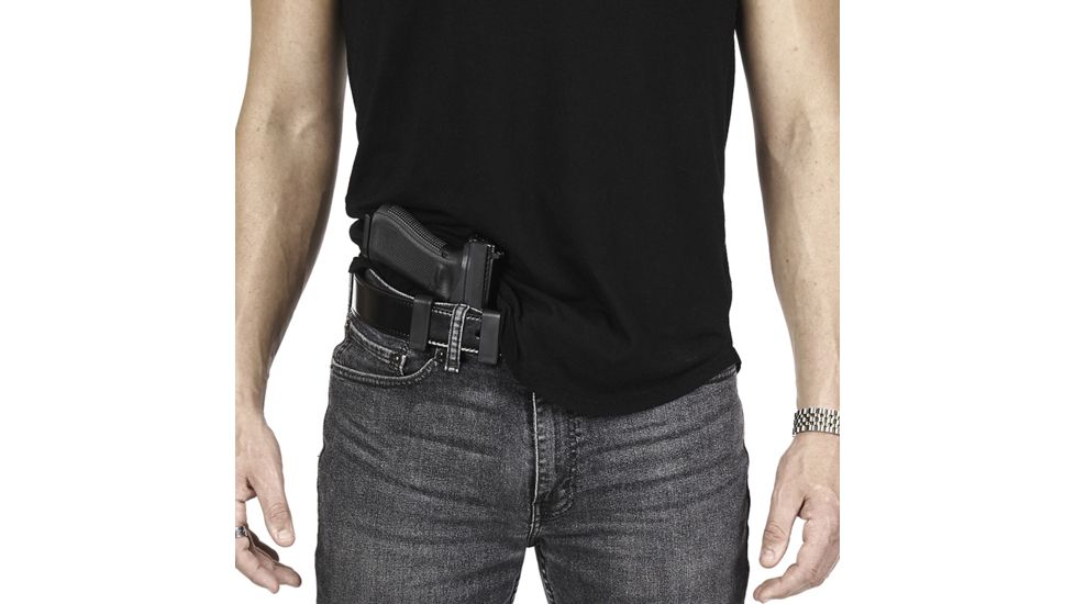 Galco Paragon IWB Holster, Glock 19/23/32, Ambidextrous, Kydex, Black, PAR226B