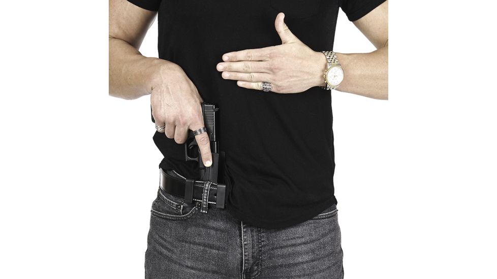 Galco Paragon IWB Holster, Glock 19/23/32, Ambidextrous, Kydex, Black, PAR226B