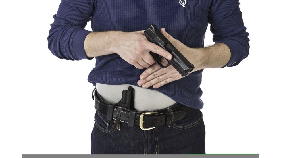Galco Paragon IWB Holster, Glock 19/23/32, Ambidextrous, Kydex, Black, PAR226B