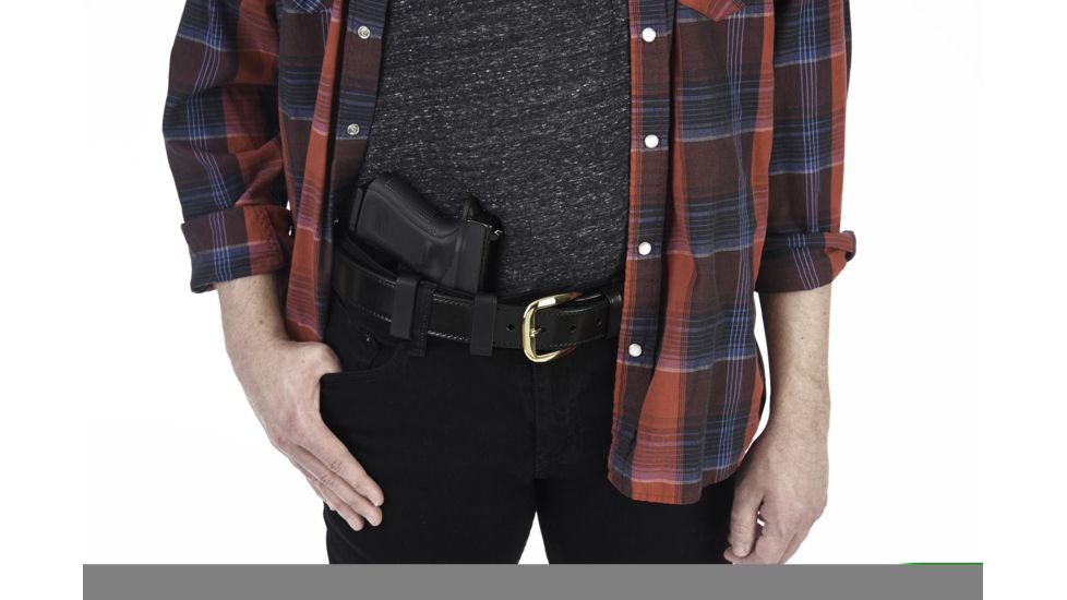 Galco Paragon IWB Holster, Glock 19/23/32, Ambidextrous, Kydex, Black, PAR226B