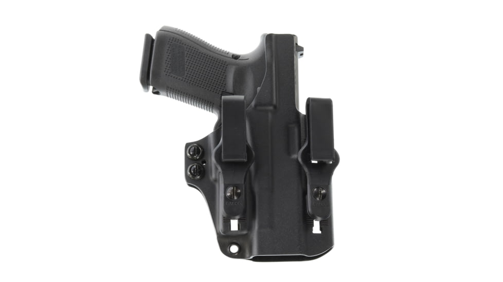 Galco Paragon IWB Kydex Holster, Smith &amp; Wesson M&amp;P M2.0 Compact 4in, SIG Sauer M18, SIG Sauer P320 Compact, Ambidextrous, Plain, Black, PAR472RB