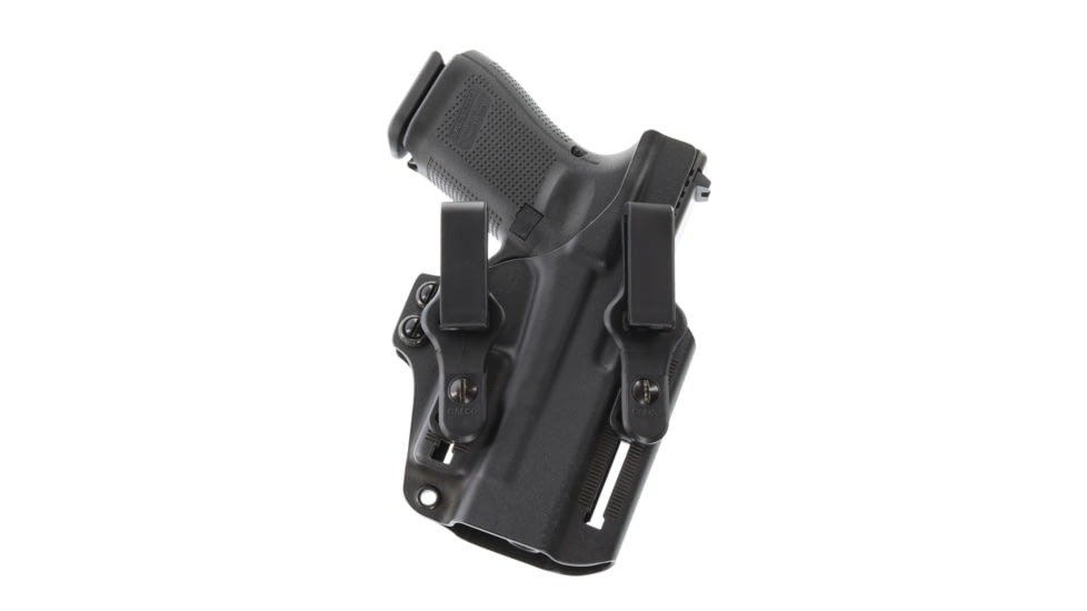 Galco Paragon IWB Kydex Holster, Smith &amp; Wesson M&amp;P M2.0 Compact 4in, SIG Sauer M18, SIG Sauer P320 Compact, Ambidextrous, Plain, Black, PAR472RB