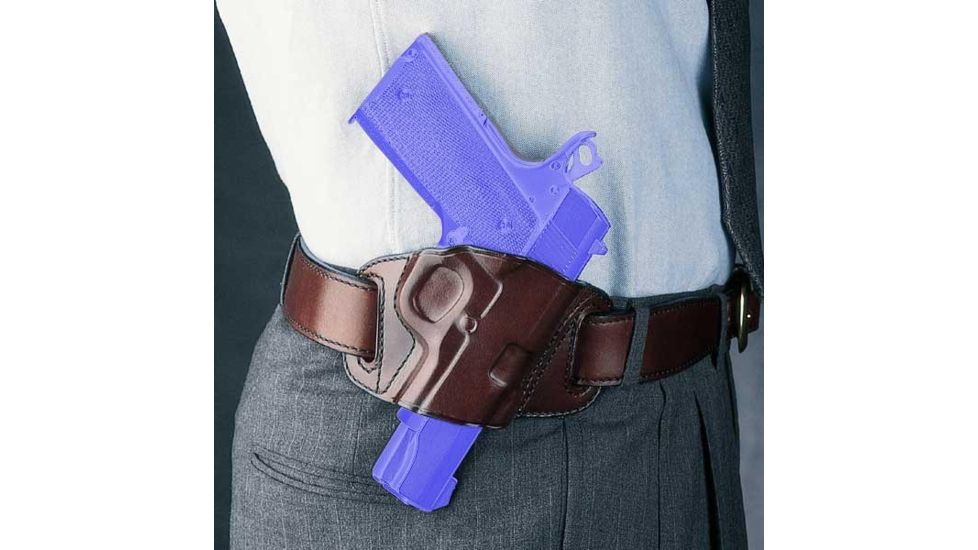Galco Quick Slide Belt Holster Left Hand - Black QS225B