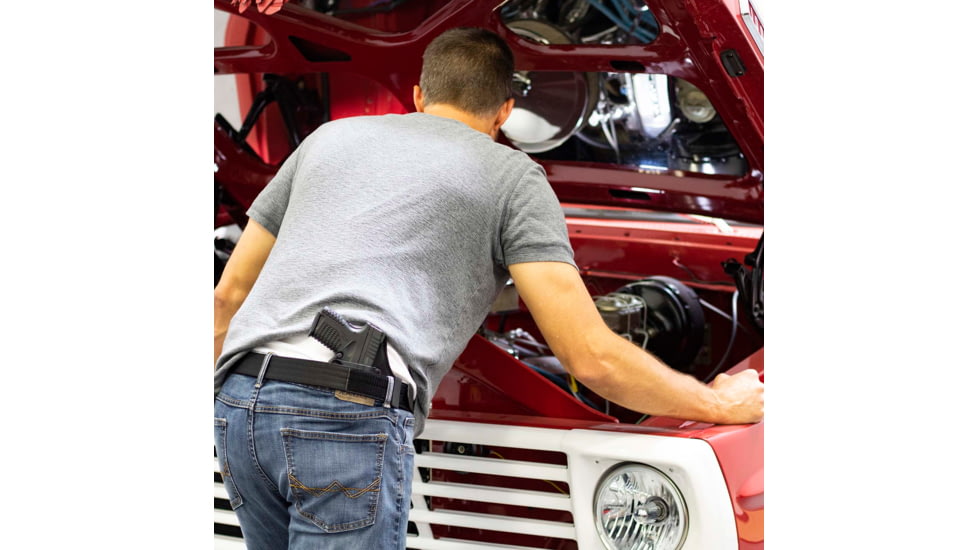 Galco Quicktuk Cloud IWB Leather Holster, Right Hand, Springfield XD-S 3.3in, Black, QTC662B