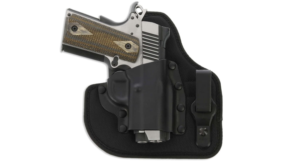 Galco Quicktuk Cloud IWB Leather Holster, Right Hand, Springfield XD-S 3.3in, Black, QTC662B
