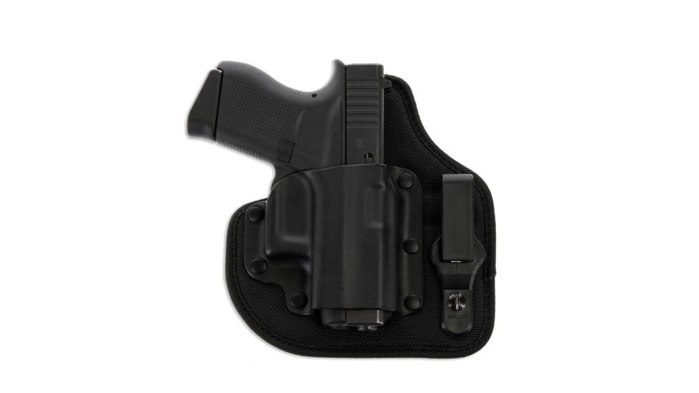 Galco Quicktuk Cloud Kydex Iwb Holster, Right Hand, Smith &amp; Wesson M&amp;P Shield 9/40 3In And 4In, Black, QTC652B