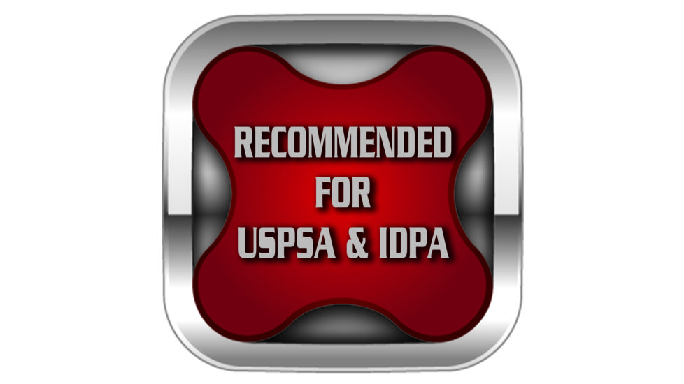 Recommended For USPSA &amp; IDPA Logo