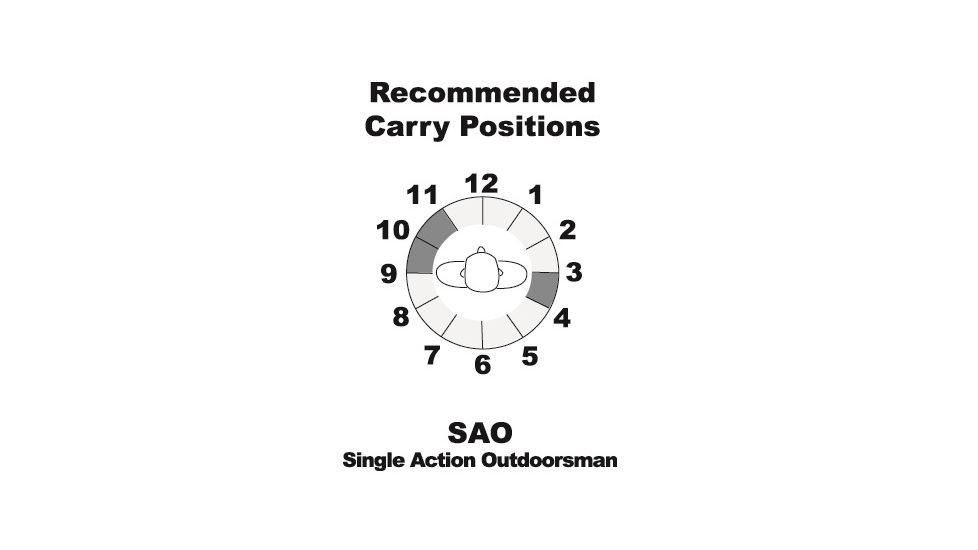 Galco S.A.O. Single Action Outdoorsman - Left Hand - Tan SAO167