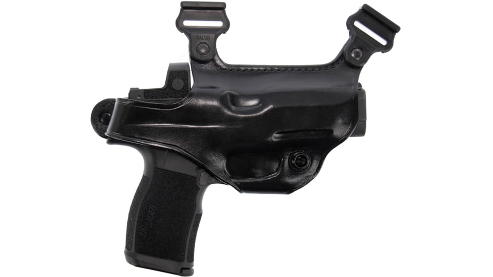 Galco S3H Shoulder Leather Holster Component, Right Hand, Black, For Glock 38 228B