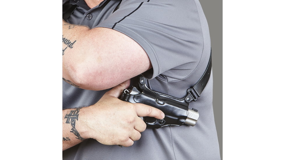 Galco S3H Shoulder Leather Holster Component, Black, 652B