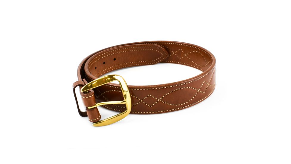 Galco SB6 Fancy Stitched Belt - Tan - Size - 34 SB6-34