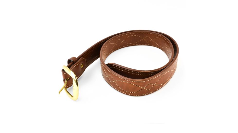 Galco SB6 Fancy Stitched Belt - Tan - Size - 46 SB6-46