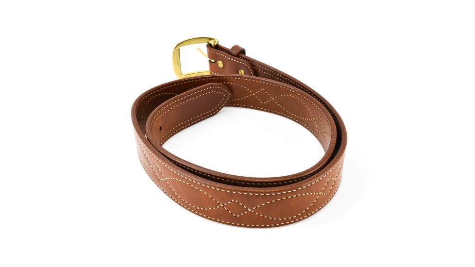 Galco SB6 Fancy Stitched Belt - Tan - Size - 46 SB6-46