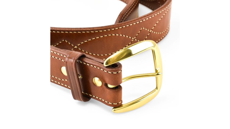 Galco SB6 Fancy Stitched Belt - Tan - Size - 46 SB6-46