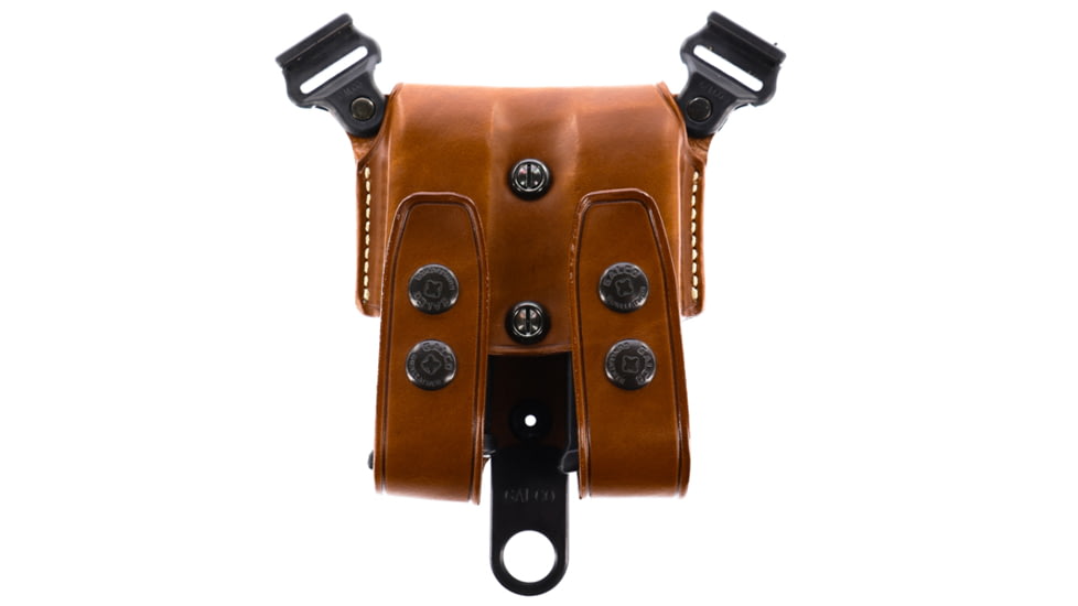 Galco Scl Double Mag Case For System, Colt 3 1/2in 1911, Colt 3In, Ambidextrous Hand, Black, SCL2-26B