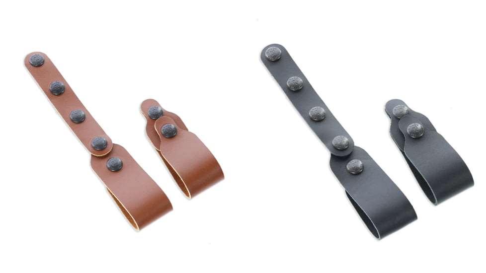 Galco Shoulder Holster System Accessories - Classic Side Tie-Down, Black, Tan