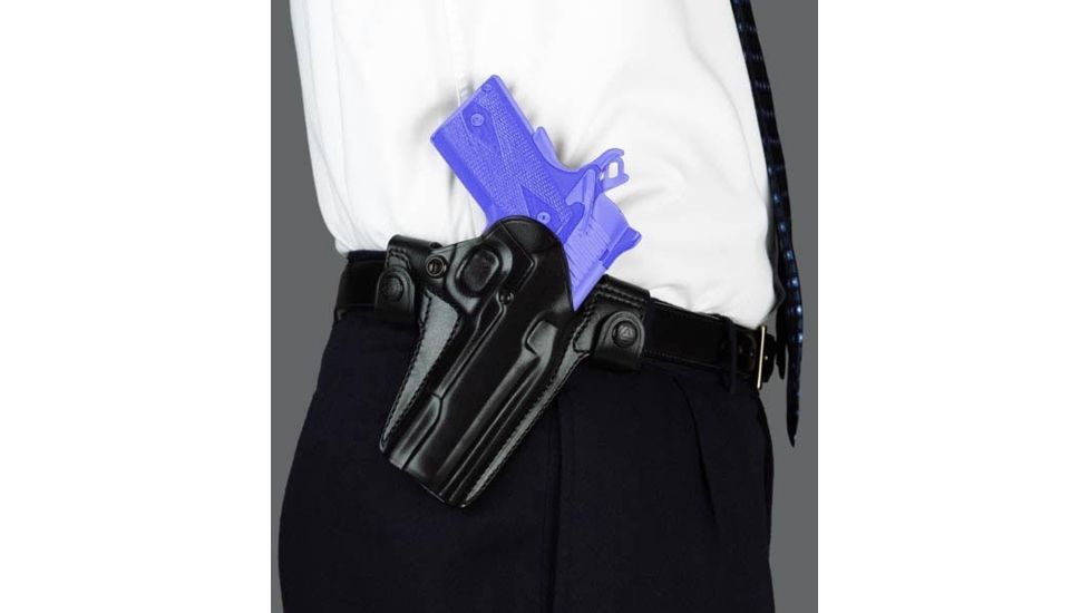 Galco Side Snap Scabbard Left Hand - Black SSS225B
