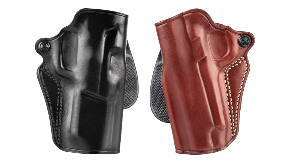 Galco Speed Paddle Holster, Leather, Black, Tan