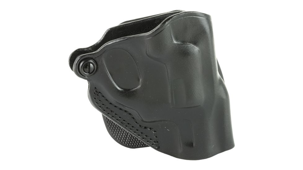 Galco Speed Paddle Holster - Right Hand, Black, Ruger LCR .38 SPD300B, EDEMO1