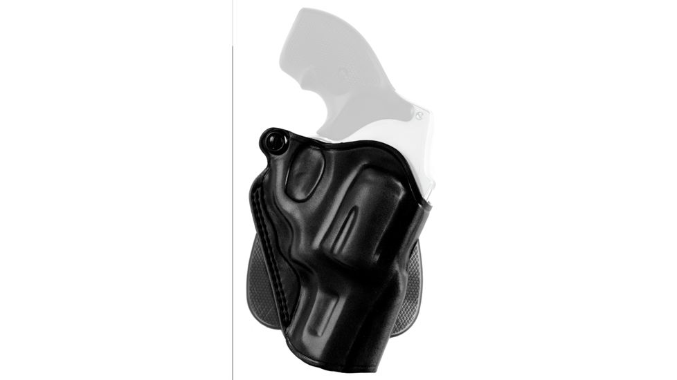Galco Speed Paddle Holster - Right Hand, Black, S&amp;W L Fr 3 in. and Ruger GP100 3 in. SPD192B, EDEMO1
