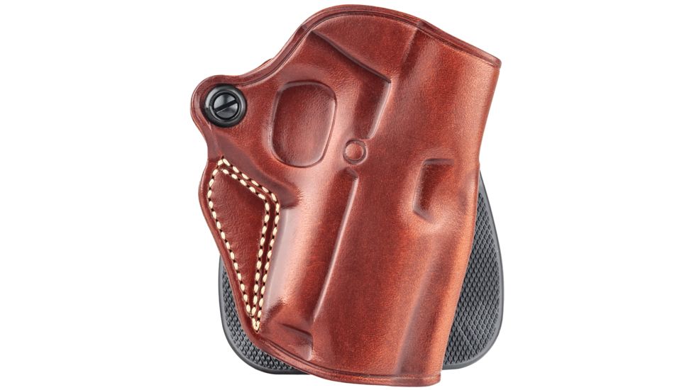 Galco Speed Paddle Holster - Right Hand, Tan, Kahr CW9 w/CTC Laserguard SPD604