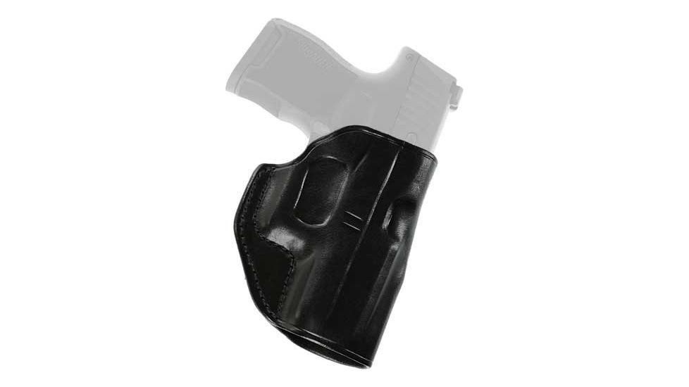 Galco Stinger Belt Leather Holster - Right Hand, Black, Ruger LCP and Kel-Tec P3AT/P32 SG436B
