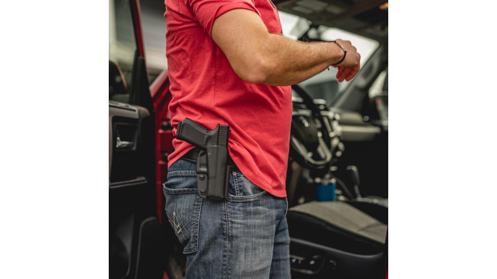 Galco Stryker Belt Holster, Amt Hardballer, Black, Right, STR212RB