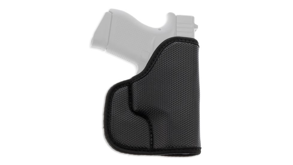 Galco StukOn-U Pocket Leather Holster, Ambidextrous, Taurus 738 TCP, Colt Mustang, Kahr P380, Kel Tec P32/P3AT, Kimber Micro 9/Solo 9mm, Ruger LCP/LCP II, S&amp;W Bodyguard 2.0 .380, Black, SOU436B