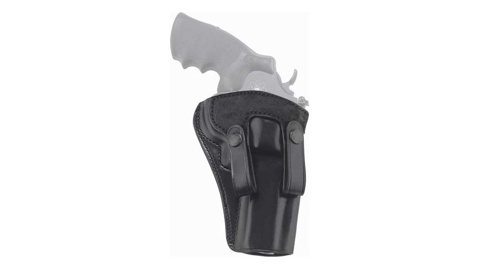 Galco Summer Comfort Inside Pant Holster for Colt King Cobra 4in, Ruger GP100 4in, S&amp;W L FR 586/686, Right Hand, Black, SUM104B