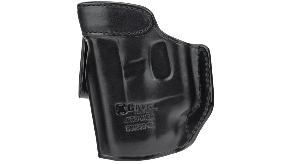 Galco Summer Comfort Inside Pant Holster for GLOCK 26/27/33 w/CTC Laserguard, Right Hand, Black, SUM494B