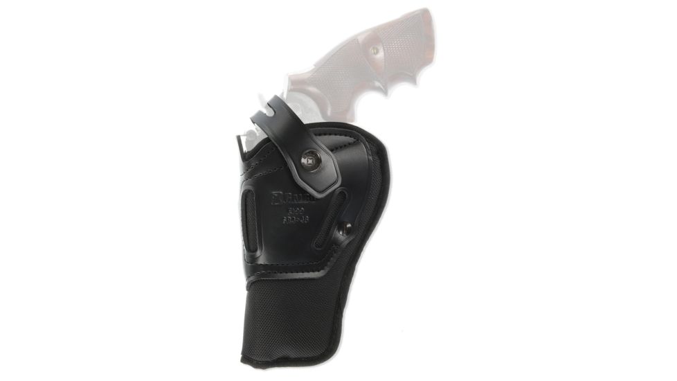 Galco Switchback Strongside/Crossdraw Belt Holster, Colt King Cobra 2 1/2, Colt Python 2 1/2, Dan Wesson .357 2 1/2, Ambidextrous, Plain Finish, Black, SR4-3B