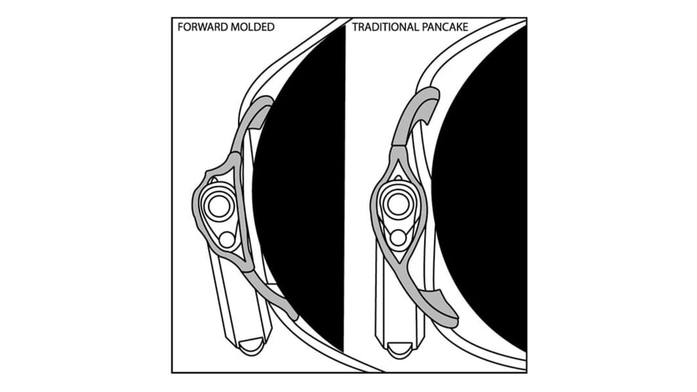 Galco Tac Slide Belt Holster, Springfield XD 45 4in, Black, Right, TS440RB