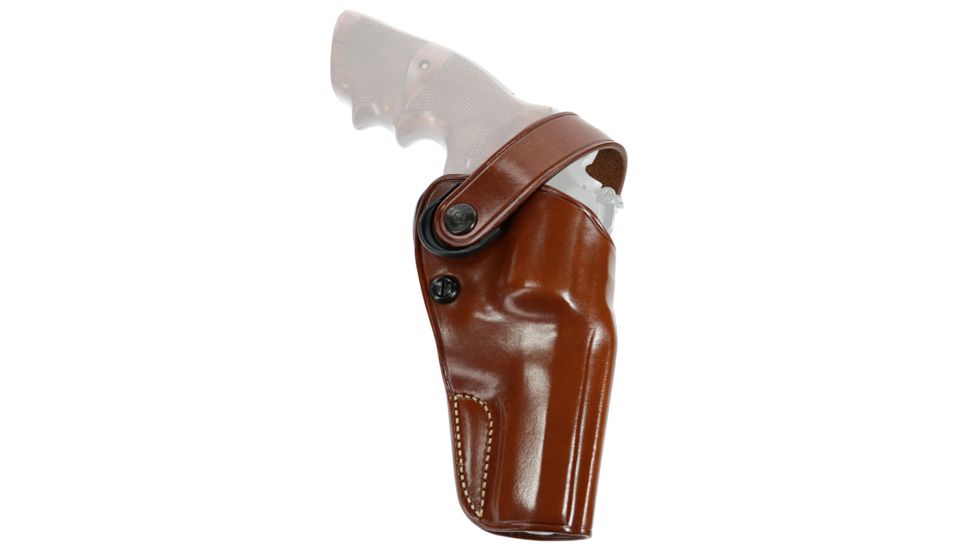 Galco DAO Strongside/Crossdraw Belt Holster, Ruger Super Redhawk Alaskan 2.5in, Left, Plain, Tan, DAO187