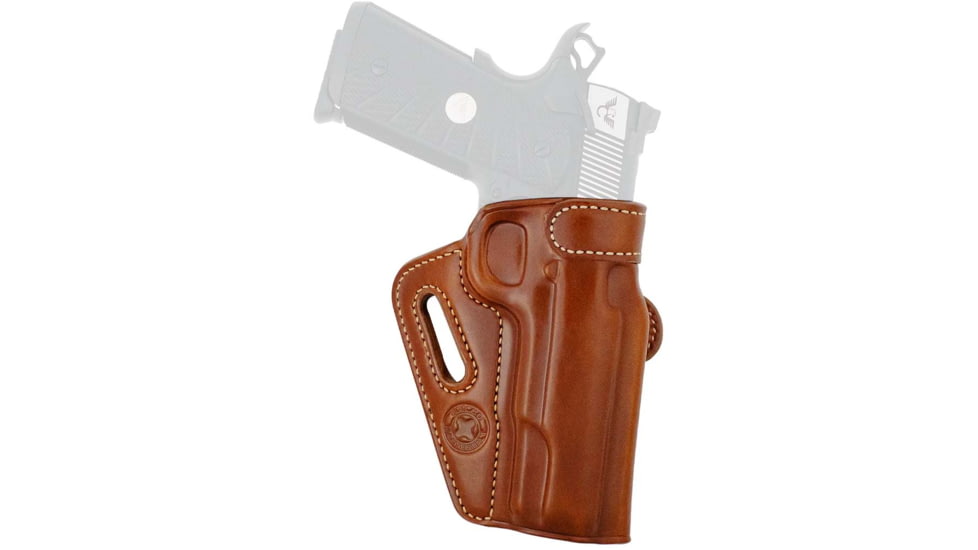 Galco Masterbilt Thunderclap Belt Holster,Kimber 5in 1911 W/Rail, Smith &amp; Wesson Sw1911 5in W/Rail, Springfield Trp Operator 5in, Tan, TC612