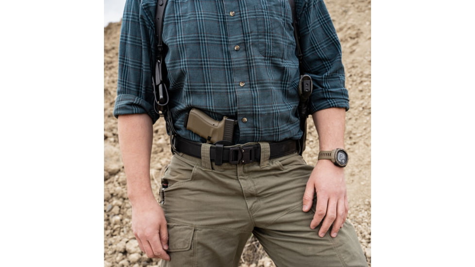 Galco Triton 3.0 Kydex Strongside/Crossdraw Iwb Holster, Smith &amp; Wesson M&amp;P Shield Plus, Smith &amp; Wesson M&amp;P Shield Plus W/Red Dot, Smith &amp; Wesson M&amp;P Shield Plus W/Wo Red Dot, Right Hand, Black, TR3-652RB