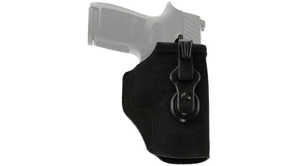 Galco Tuck-N-Go 2.0 Inside The Pant Holster, S&amp;W M&amp;P .380 Shield EZ, Ambidextrous, Plain Finish, Black, TUC858B