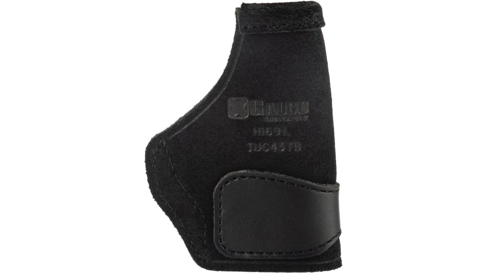 Galco Tuck-N-Go 2.0 Strongside/Crossdraw IWB Holster, Kel-Tec P-3AT/Kel-Tec P-32/Diamondback DB380/Ruger LCP, Left Hand, Premium Center Cut Steerhide, Black, TUC437B