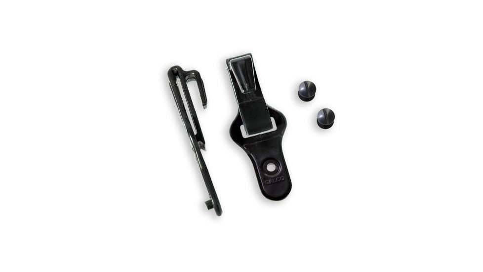 Galco Ultimate Stealth Clip Flat, Ambidextrous, Black, USHF