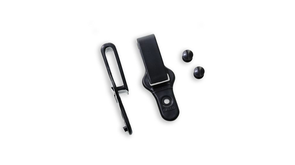 Galco Uniclip Flat, Ambidextrous, Black, UCF15