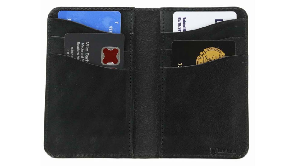 Galco Vertical Bifold Wallet, Black, SH127BK