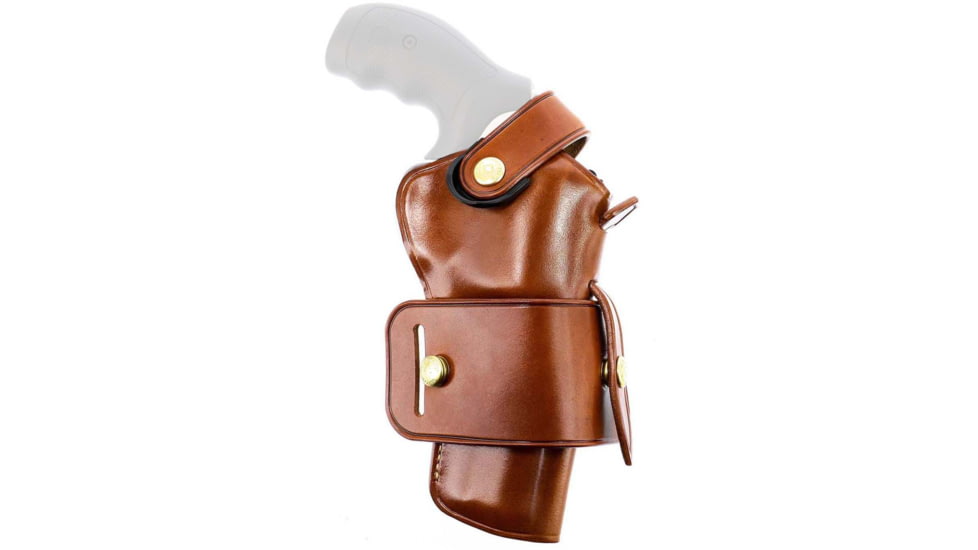 Galco Wheelgunner 2.0 Belt Holster, Colt King Cobra 4in, Ambidextrous, Tan, WG2-104