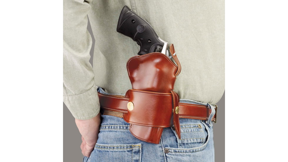 Galco Wheelgunner Belt Leather Holster for 3 inch Taurus Judge