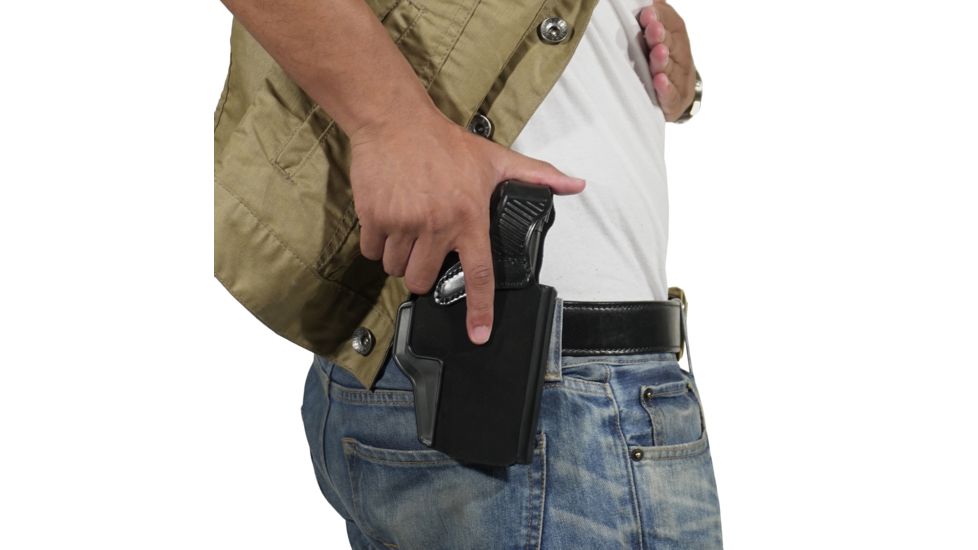 Galco Wraith 2 Belt/Paddle Holster, Black, W2-212B