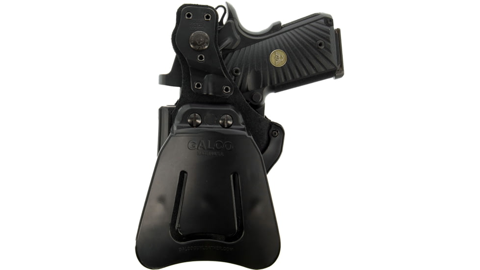 Galco Wraith 2 Belt/Paddle Holster, Glock 19 Gen 1-5, Black, Right, W2-226RB