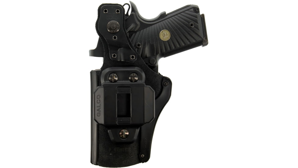 Galco Wraith 2 Belt/Paddle Holster, Glock 19 Gen 1-5, Black, Right, W2-226RB